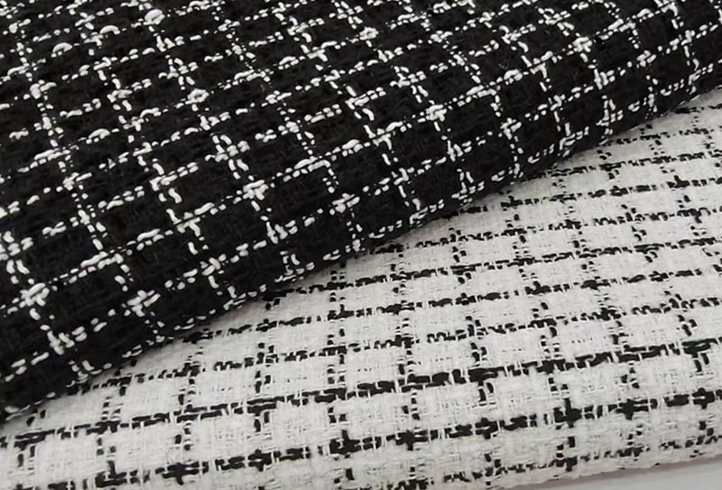 500mg 148cm Kain Tweed/kain kecil berinspirasikan chanel # sesuai untuk beg/topi