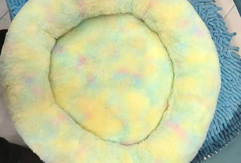 500GSM cerpelai Eropah kain cerpelai tiruan berwarna pelangi 500GSM cerpelai Eropah kain cerpelai tiruan berwarna pelangi